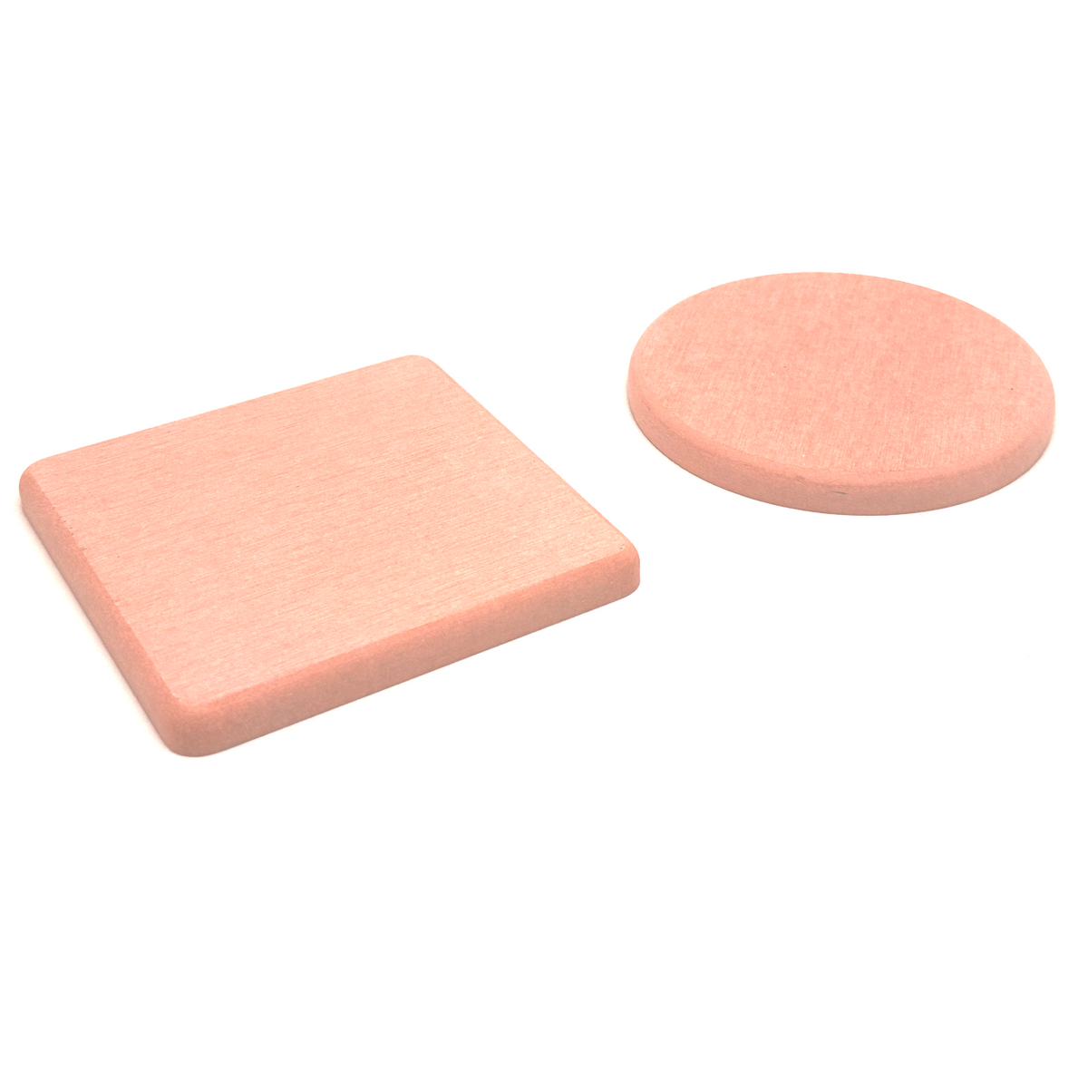 Diatomite Coaster Set – Eco-Friendly, Absorbent, Non-Slip Coasters for Stylish Homes (Peach Orange) HedeliE